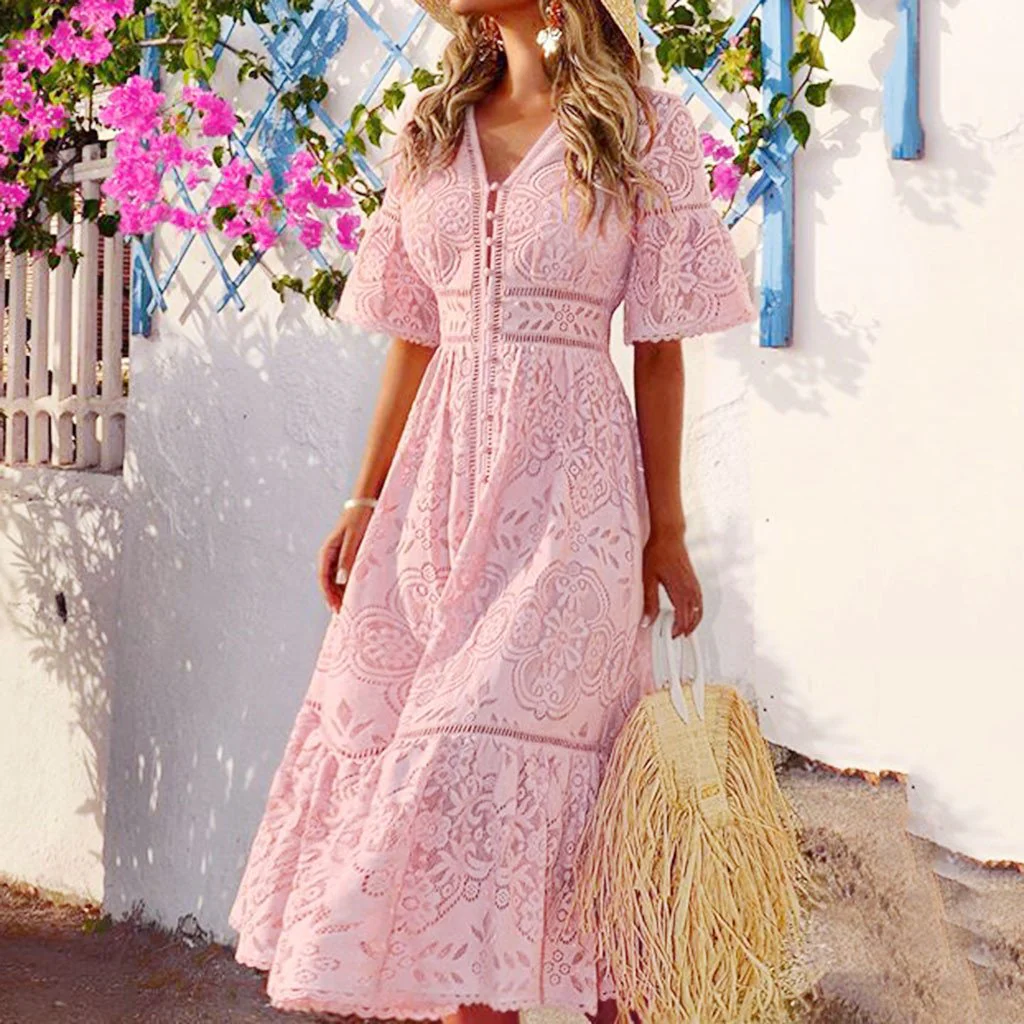 Robe Bohème Longue Celeste – Image 4